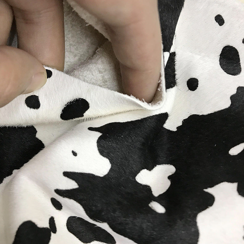 Genuine Horsehair Leather Material - Top Layer Cowhide Fabric 5 Square Feet
