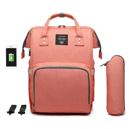 Multifunctional Diaper Bag - Large Capacity Oxford Cloth with Multiple Carry Options