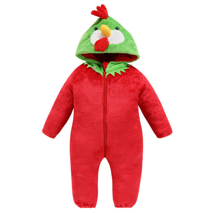 Baby Cotton Flannel Romper - Soft Winter Autumn Bodysuit
