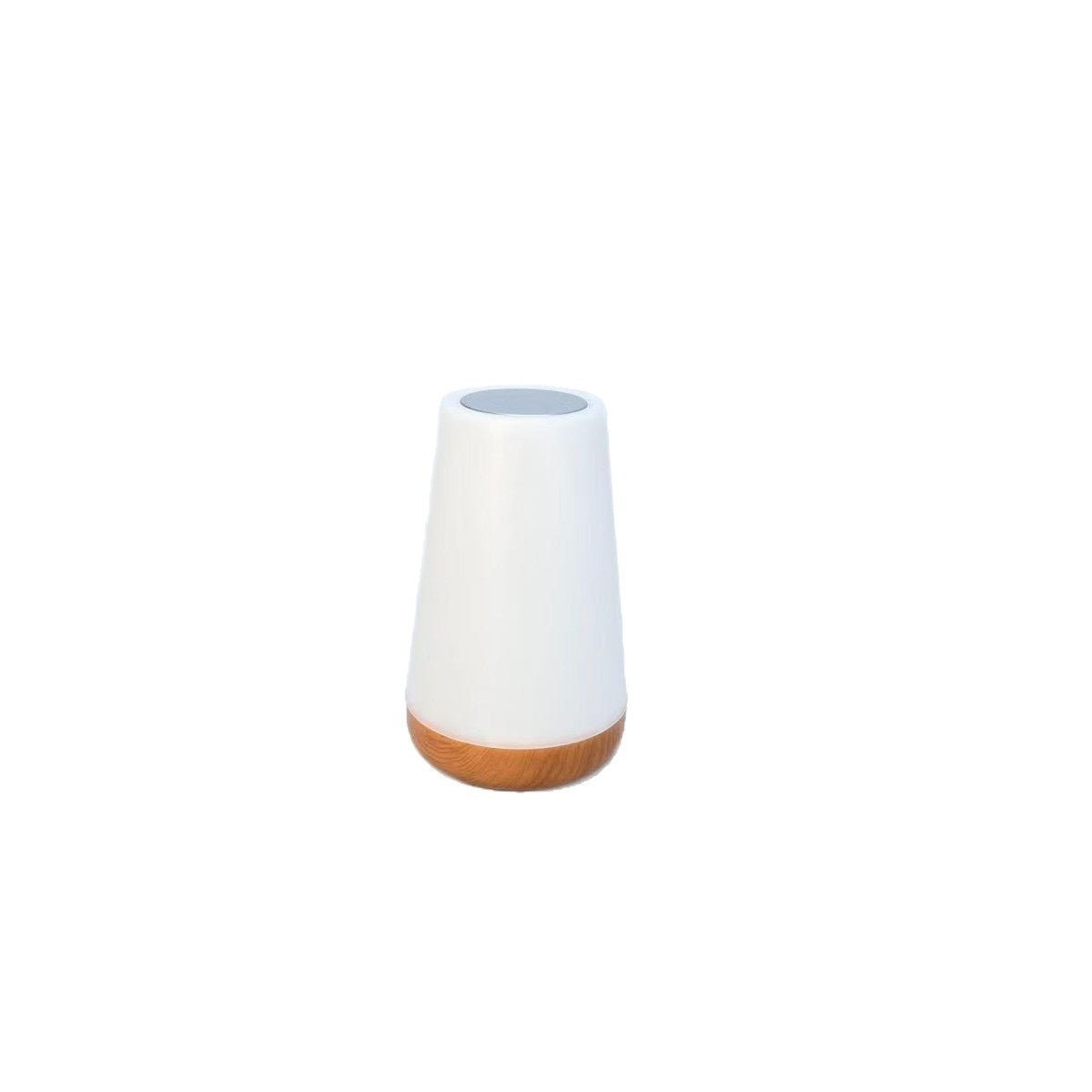 Wood Grain Rechargeable Touch Lamp - 3W LED with Remote Control and Color Changing
