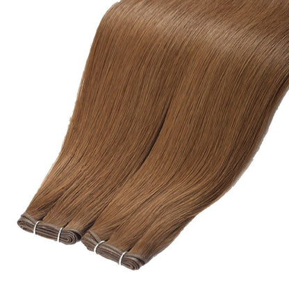Hand-Knitted Hair Weft Extensions - Real Human Hair Braid