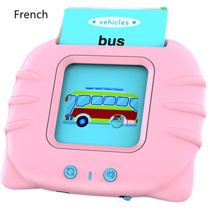 Bilingual Flashcard Learning Machine for Kids – Early Education Story & Word Card Reader