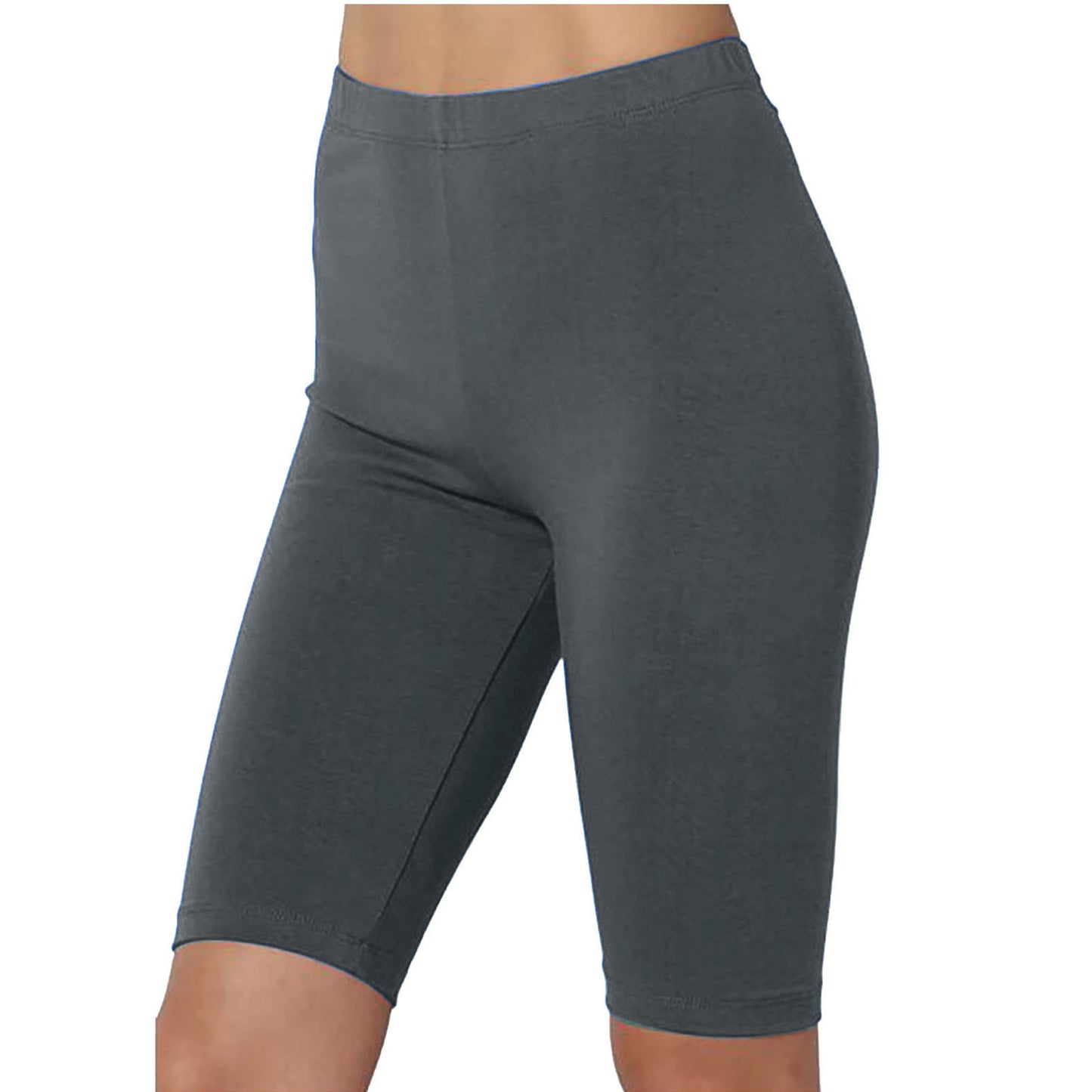 Women's High-Waisted Yoga Leggings - Cotton Blend Anti-Exposure Athletic Pants