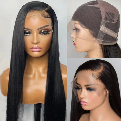 Full Lace Human Hair Wig - 10A Grade Hand-Woven Real Hair