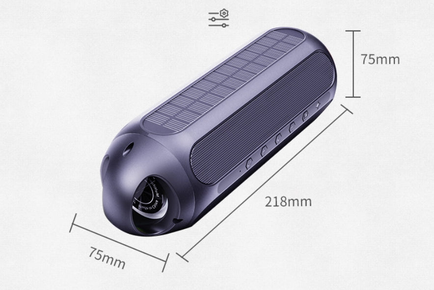 Portable Waterproof Bluetooth Speaker - Outdoor Wireless Audio with Deep Bass