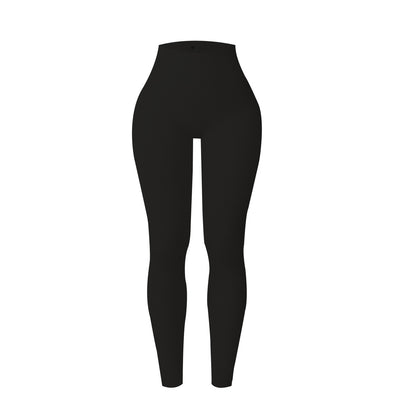 European-Style Seamless Nylon Yoga Pants - Sports Leggings