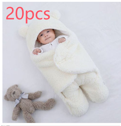 Baby Quilted Sleeping Bag - Cotton Blend Swaddle Wrapper
