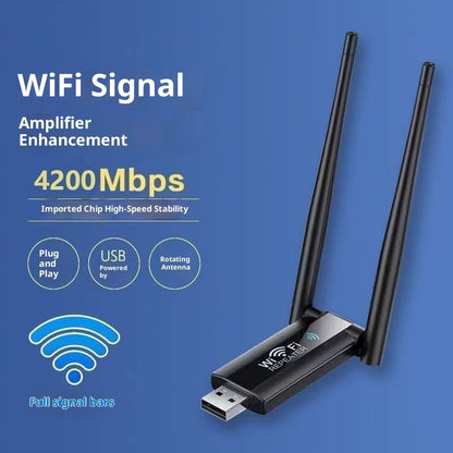 WiFi Range Extender - Wireless Signal Booster for Home & Office