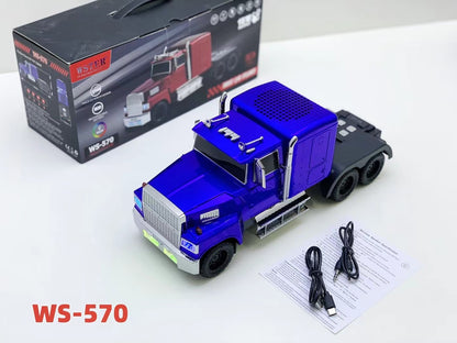 Retro Car Model Wireless Bluetooth Speaker - 15W Portable Audio with Call Function