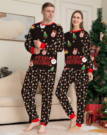 Family Matching Christmas Pajamas - Cotton Holiday Sleepwear Set