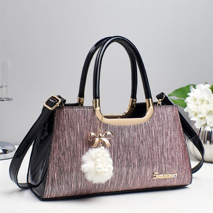 Hollow Out Envelope Crossbody Bag - Waterproof PU Leather Handbag