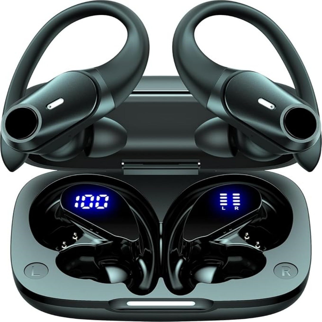 AI Translation Wireless Bluetooth Headphones - Real-Time Multilingual Earbuds with Noise Reduction