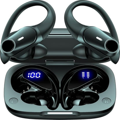 AI Translation Wireless Bluetooth Headphones - Real-Time Multilingual Earbuds with Noise Reduction