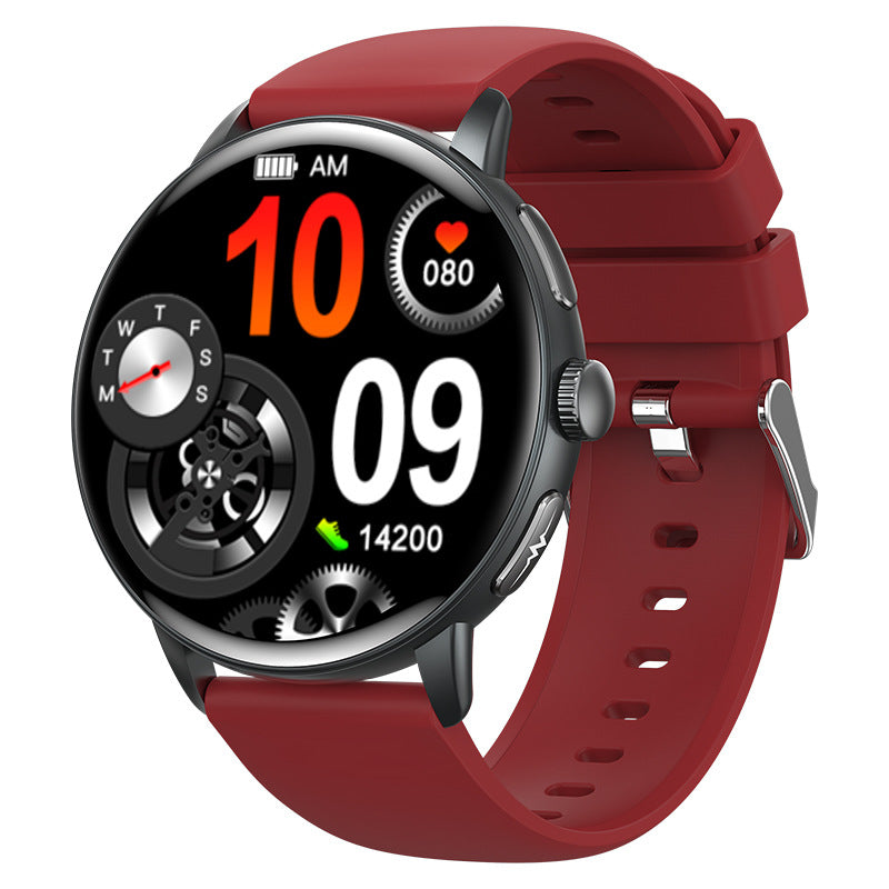 Advanced Health Monitoring Smartwatch with AMOLED Display