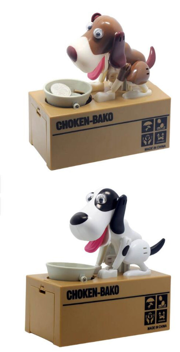 Robotic Dog Coin Bank - Interactive Piggy Bank Money Box for Kids