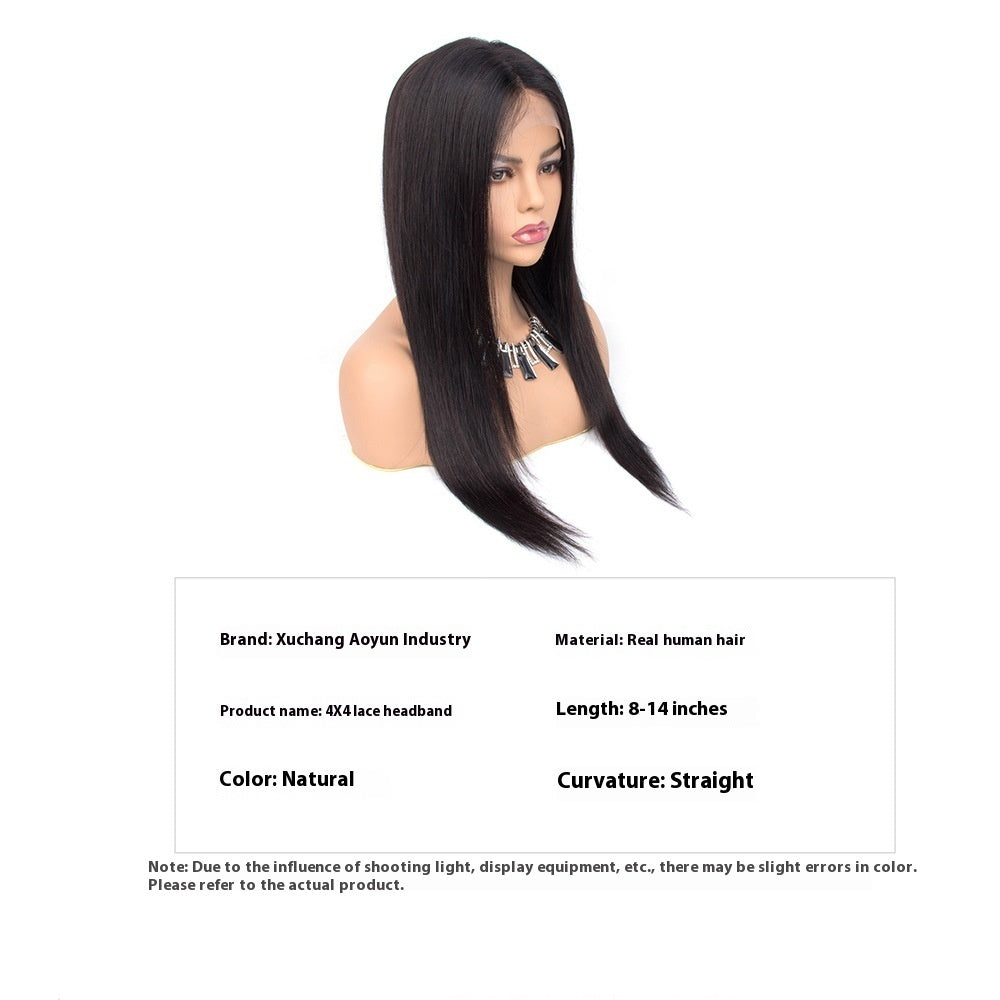 Full Lace Human Hair Wig - Front Lace Construction