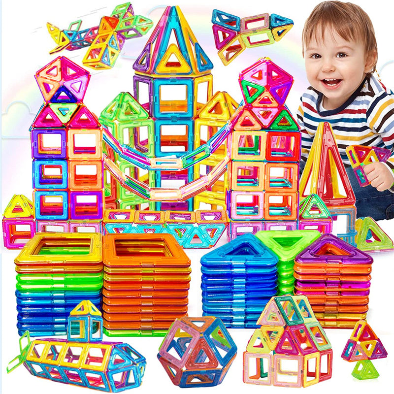 Magnetic Building Blocks - Educational Construction Toy Set