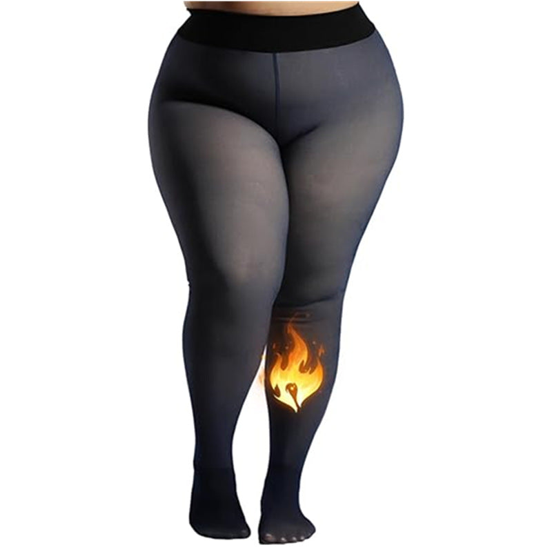 Premium Chenille Stirrup Leggings with Fleece Lining