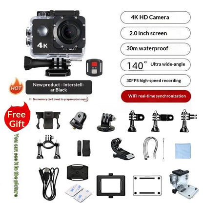 M3H HD Motorcycle DVR Camera - Anti-Shake Action Camera with 32GB Storage