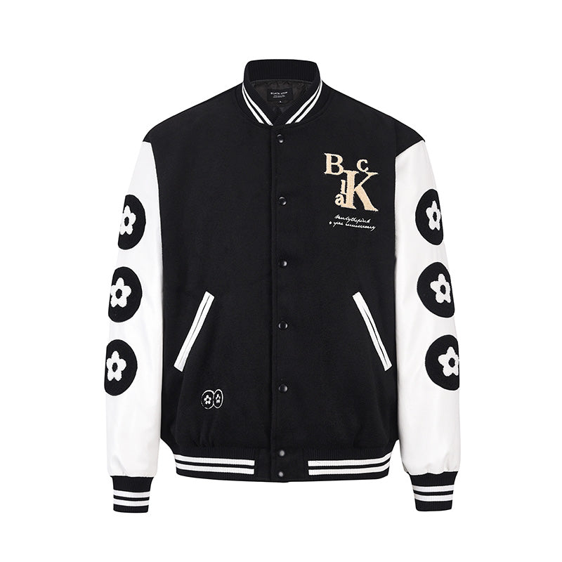 Men's Loose Fit Baseball Jacket - High Street Casual Coat