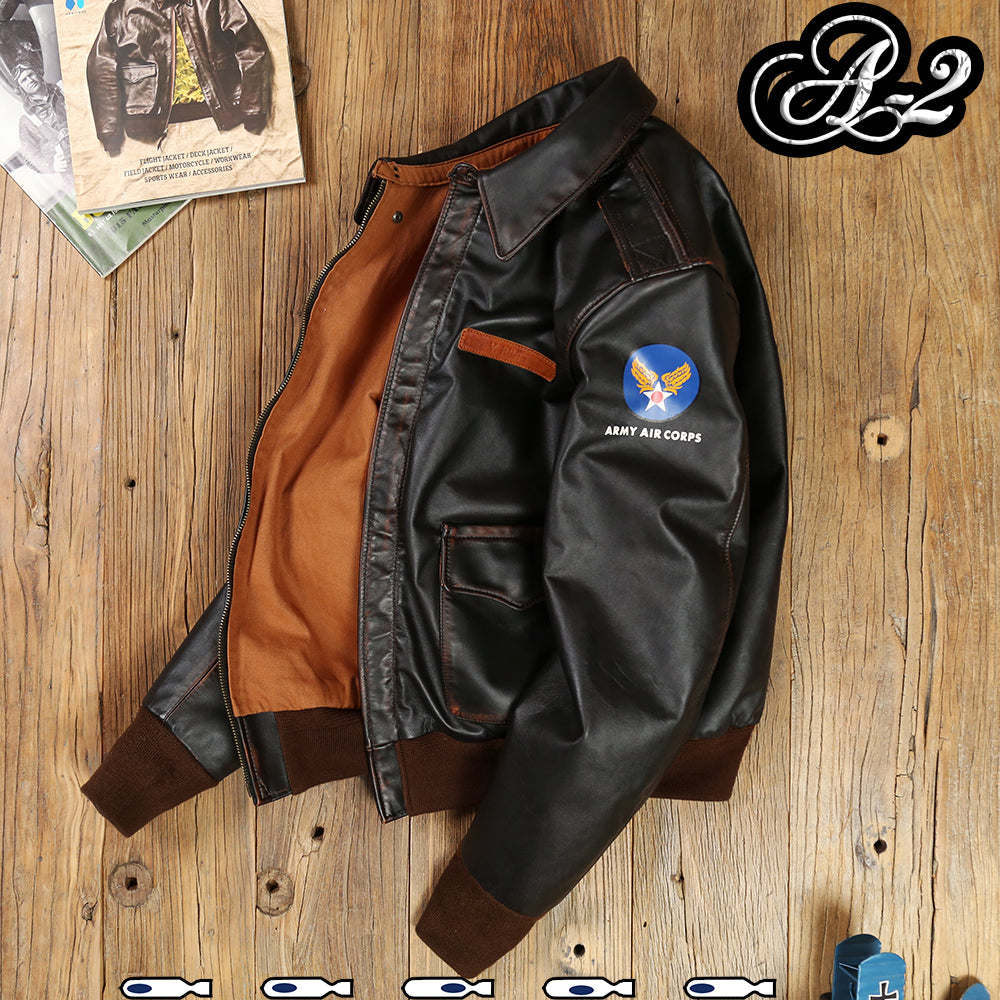 Genuine Leather Biker Jacket - Classic Motorcycle Jacket