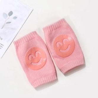 Baby Knee Pads - Cotton Terry Crawling Protectors with Non-Slip Design