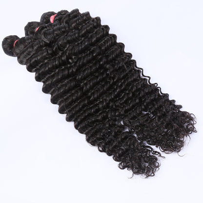 Brazilian Virgin Hair Body Wave Wig - 26 Inch Natural Black Human Hair