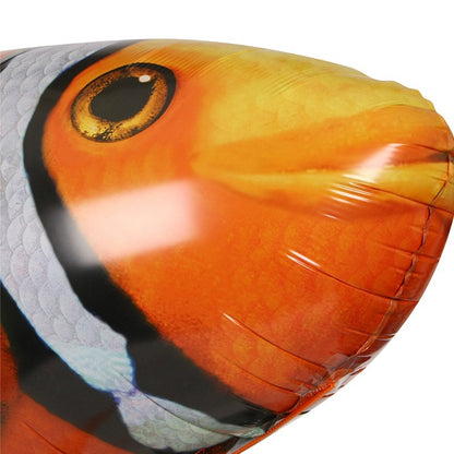 RC Flying Shark Balloon - Remote Control Air Swimming Fish Toy with Infrared