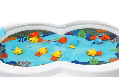 Electric Fishing Puzzle Toy - Musical Water Play Table for Kids Early Education
