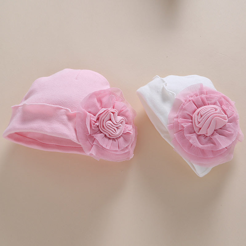 Cotton Baby Romper Jumpsuit - Newborn Bodysuit with Removable Cap