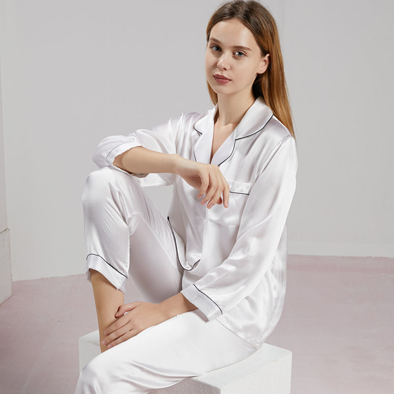 Luxe Silk Pajama Set - Spring & Summer Collection