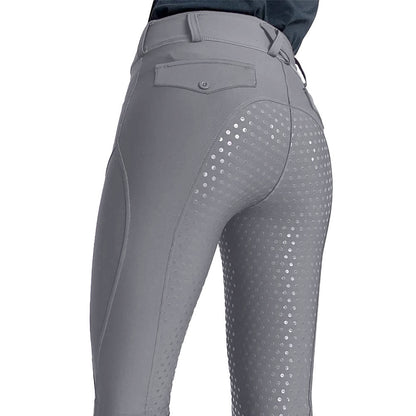 High Waist Equestrian Riding Pants - Women's Non-Slip Jodhpurs