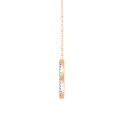 Moissanite Pendant Necklace - S925 Silver Platinum Plated Light Luxury Jewelry