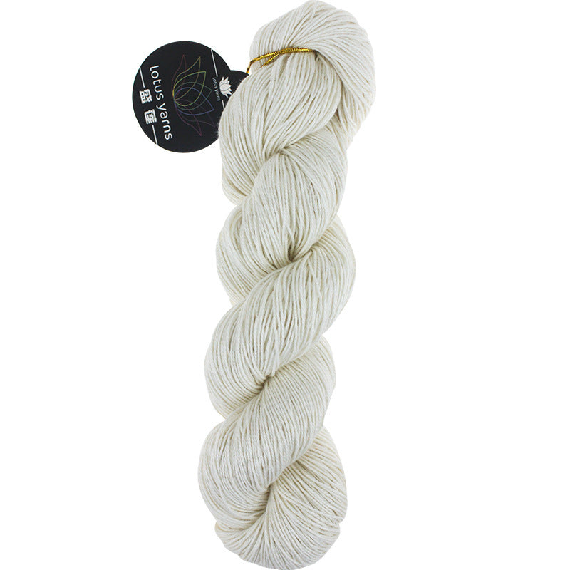 Premium Silk Cotton Yarn - 50/50 Blend Hand Knitting Yarn (10 Skeins, 330m Each)