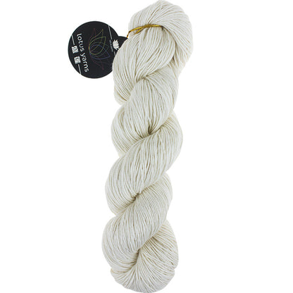 Premium Silk Cotton Yarn - 50/50 Blend Hand Knitting Yarn (10 Skeins, 330m Each)