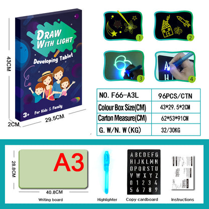 Light-Up Drawing Board - Educational Glow Art Tablet