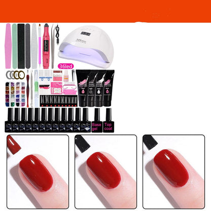 Professional Nail Polish Set - 8ML Multi-Color Collection with Tools