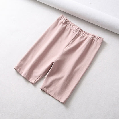 High Waist Biker Shorts - Women's Athletic Compression Shorts