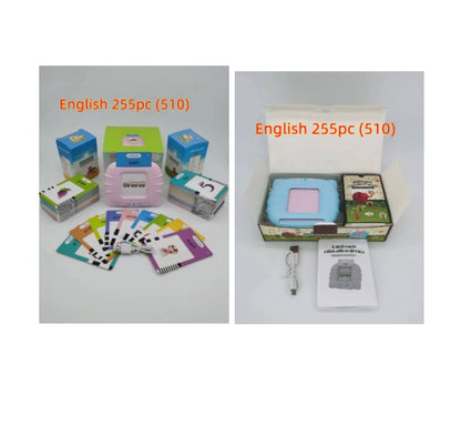 Bilingual Flashcard Learning Machine for Kids – Early Education Story & Word Card Reader