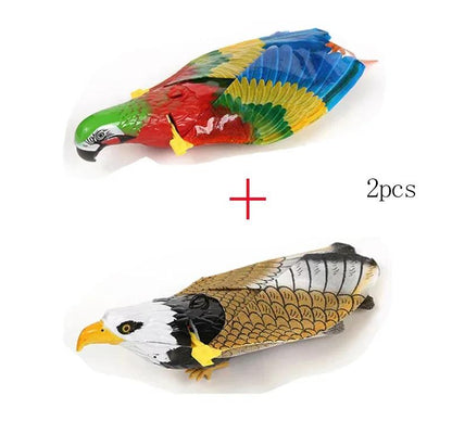 Interactive Cat Bird Toy - Hanging Rotating Pet Toy for Cats and Kittens