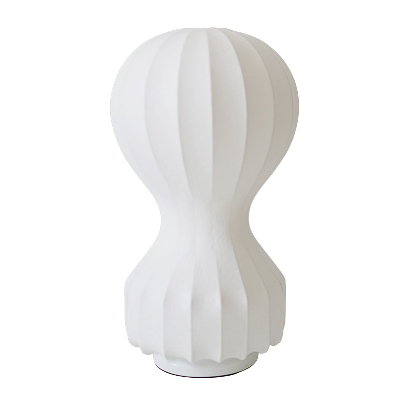 Premium Silk Table Lamp - Decorative Bedroom Bedside Atmosphere Light