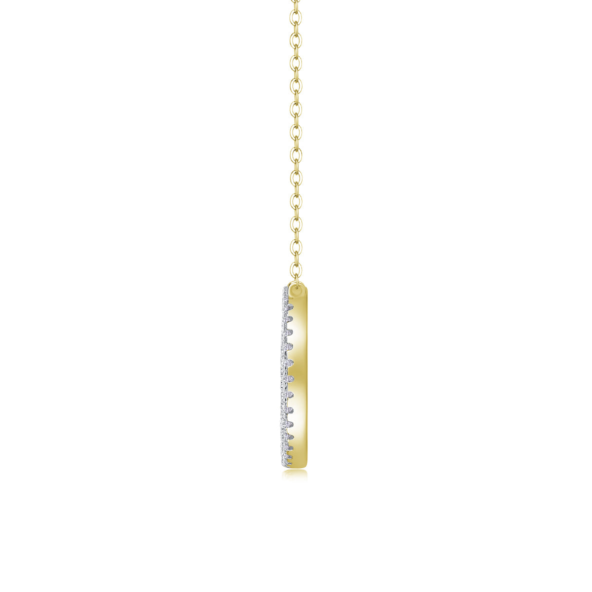 Moissanite Pendant Necklace - S925 Silver Platinum Plated Light Luxury Jewelry