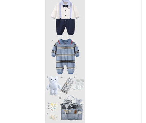 Baby Cotton Outfit Gift Set - Spring Summer Autumn Casual Clothing Collection