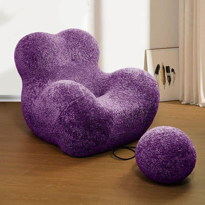Leisure Integrated Shaping Cotton Ice Silk Lazy Sofa - Bean Bag Chair