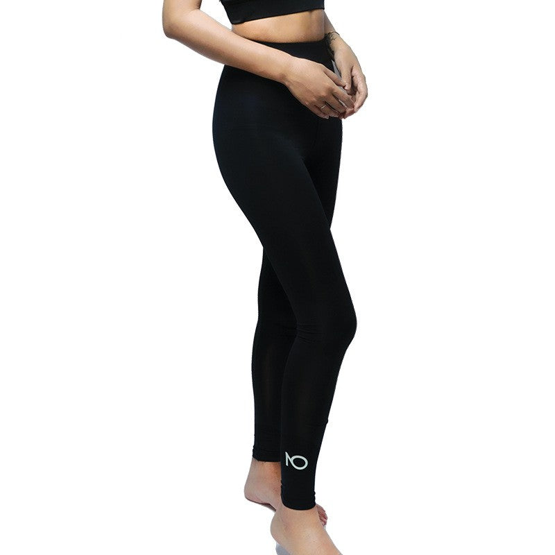 Quick-Dry UV Protection Yoga Pants - Nylon Exercise Leggings
