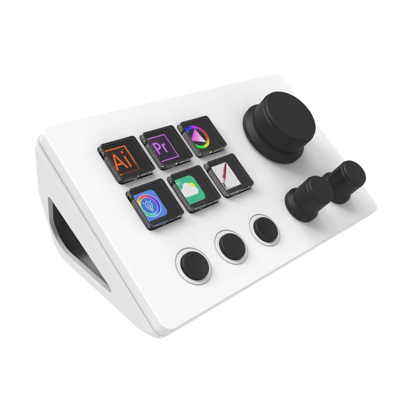 Visual Keyboard N3 Keypad - Portable Silicone Keyboard with Display