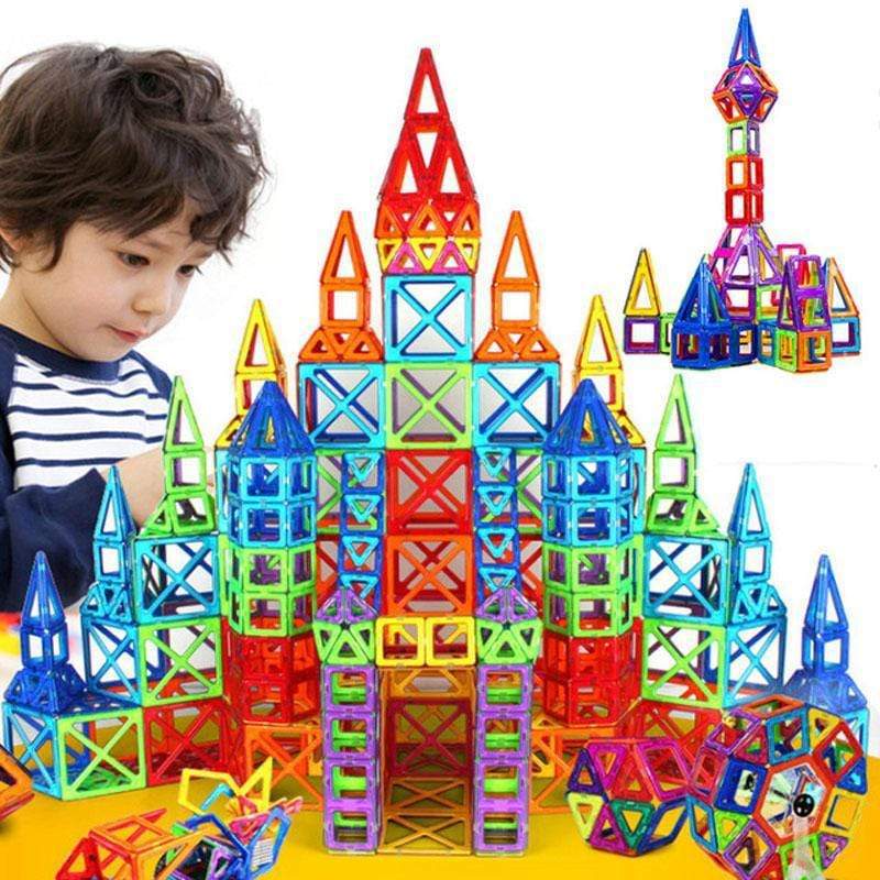 Magnetic Building Blocks - Educational Construction Toy Set