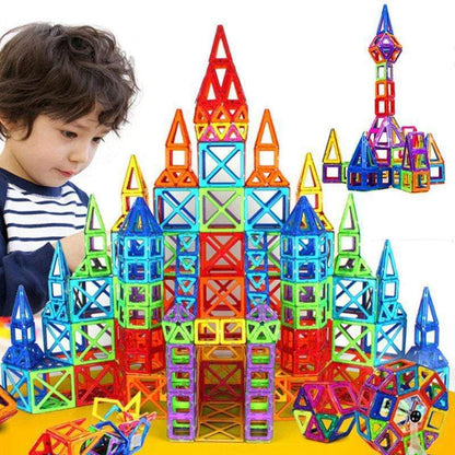 Magnetic Building Blocks - Educational Construction Toy Set