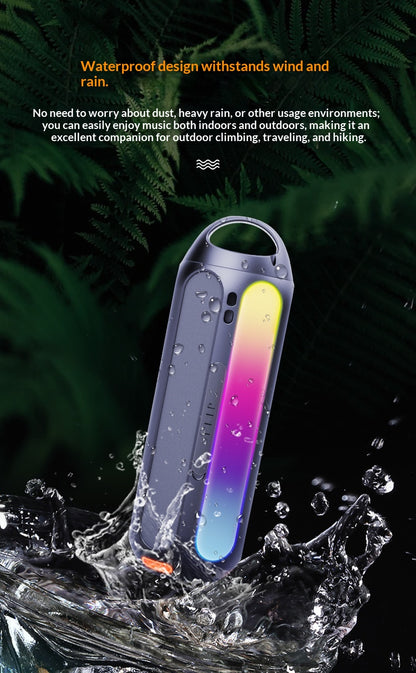 Portable Waterproof Bluetooth Speaker - Outdoor Wireless Audio with Deep Bass