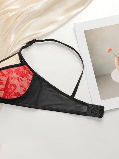 Women's Push-Up Bra and Panty Set - Thin Cup Supportive Lingerie